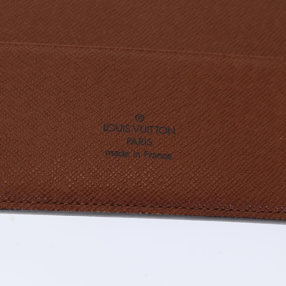 LOUIS VUITTON Monogram Agenda GM Day Planner Cover R20006 LV 80593