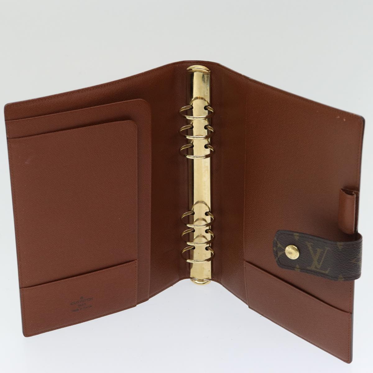 LOUIS VUITTON Monogram Agenda GM Day Planner Cover R20006 LV 80593