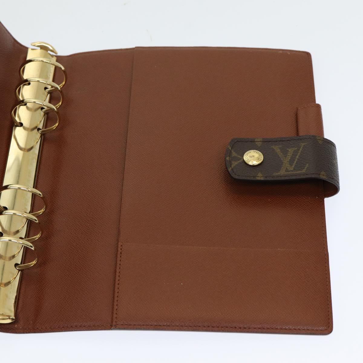 LOUIS VUITTON Monogram Agenda GM Day Planner Cover R20006 LV 80593