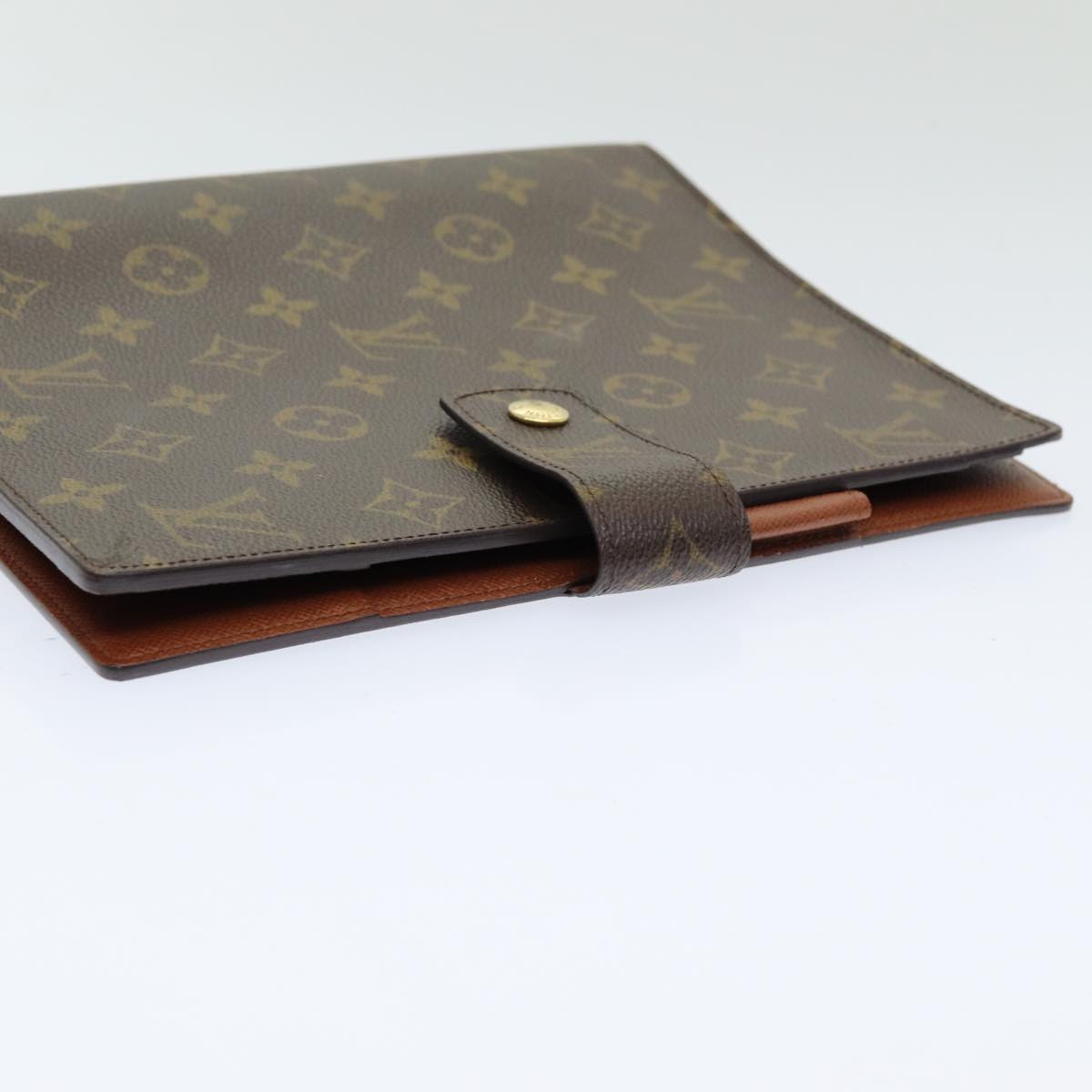 LOUIS VUITTON Monogram Agenda GM Day Planner Cover R20006 LV 80593