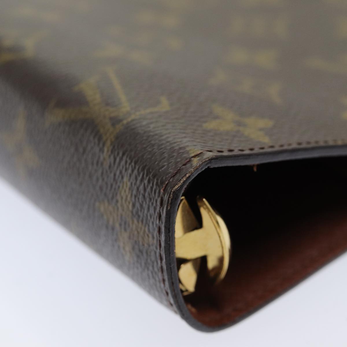 LOUIS VUITTON Monogram Agenda GM Day Planner Cover R20006 LV 80593