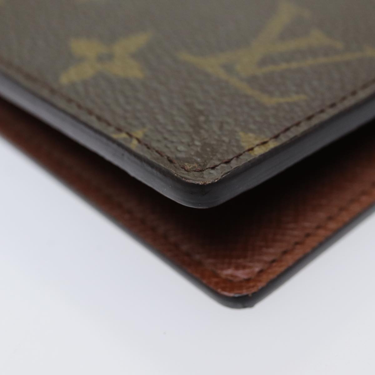 LOUIS VUITTON Monogram Agenda GM Day Planner Cover R20006 LV 80593