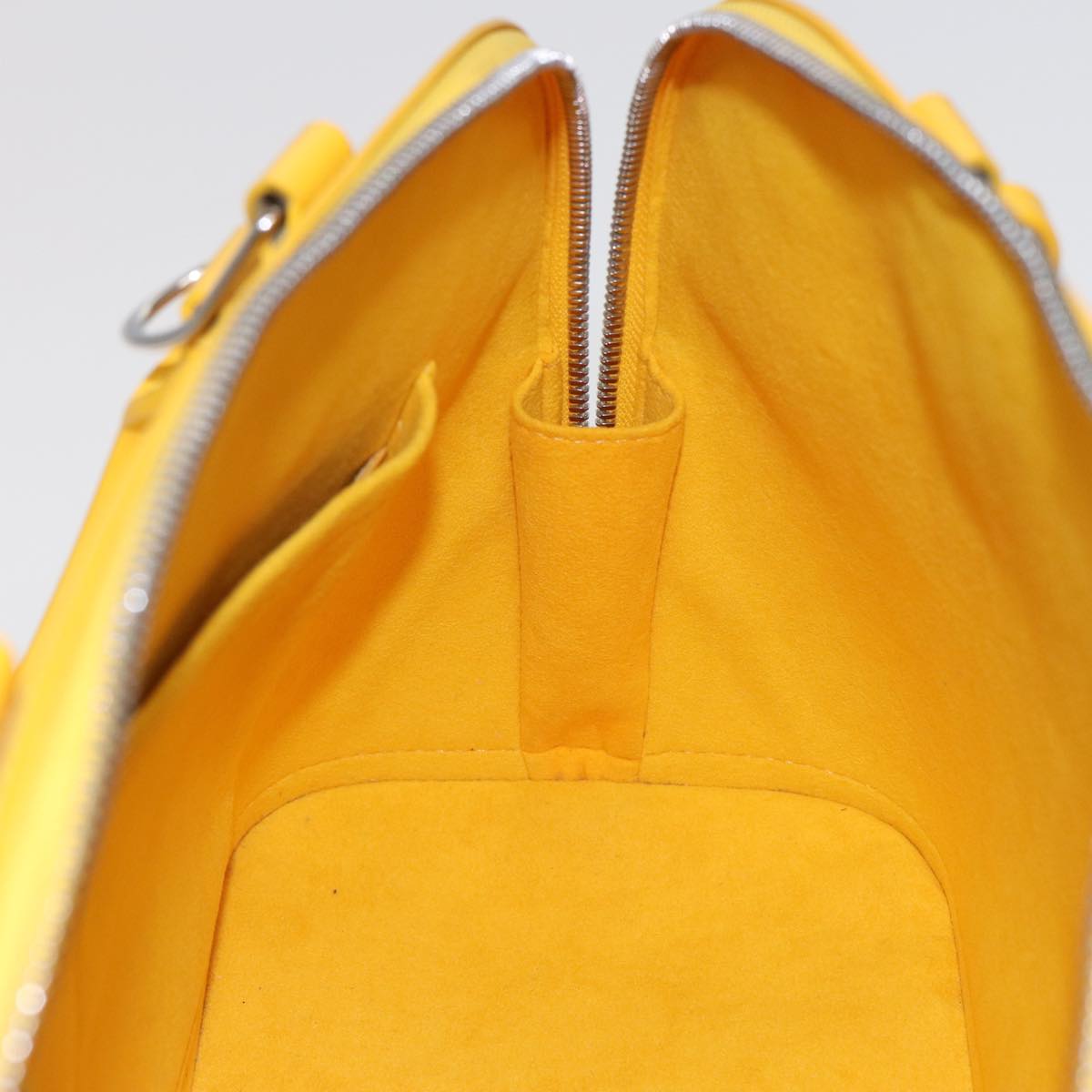 LOUIS VUITTON Epi Alma PM Hand Bag Yellow Citron M40619 LV 80656