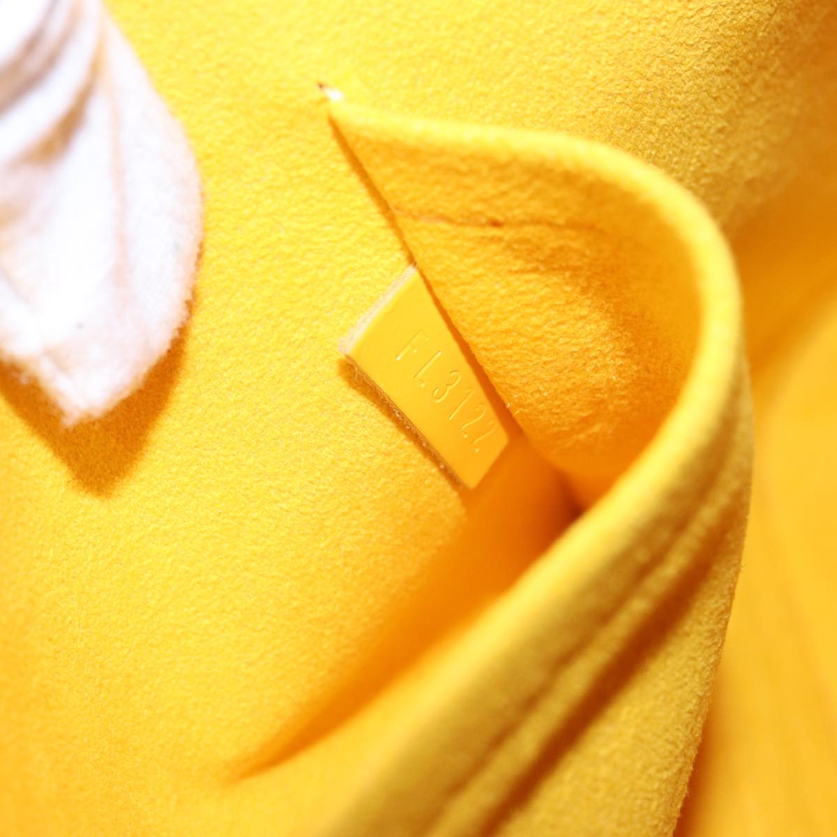 LOUIS VUITTON Epi Alma PM Hand Bag Yellow Citron M40619 LV 80656