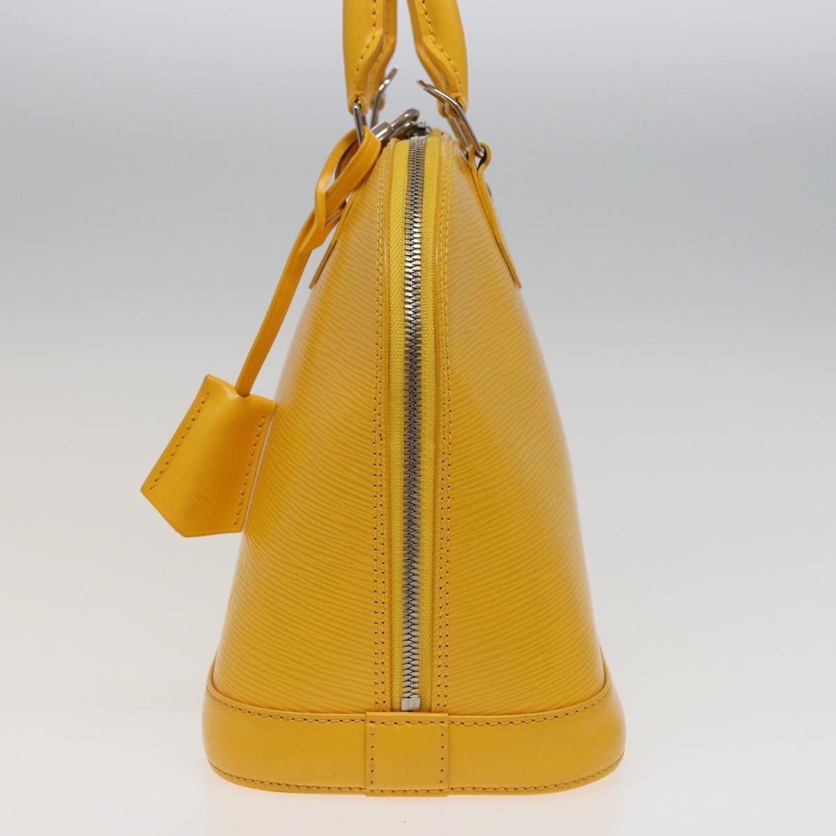 LOUIS VUITTON Epi Alma PM Hand Bag Yellow Citron M40619 LV 80656