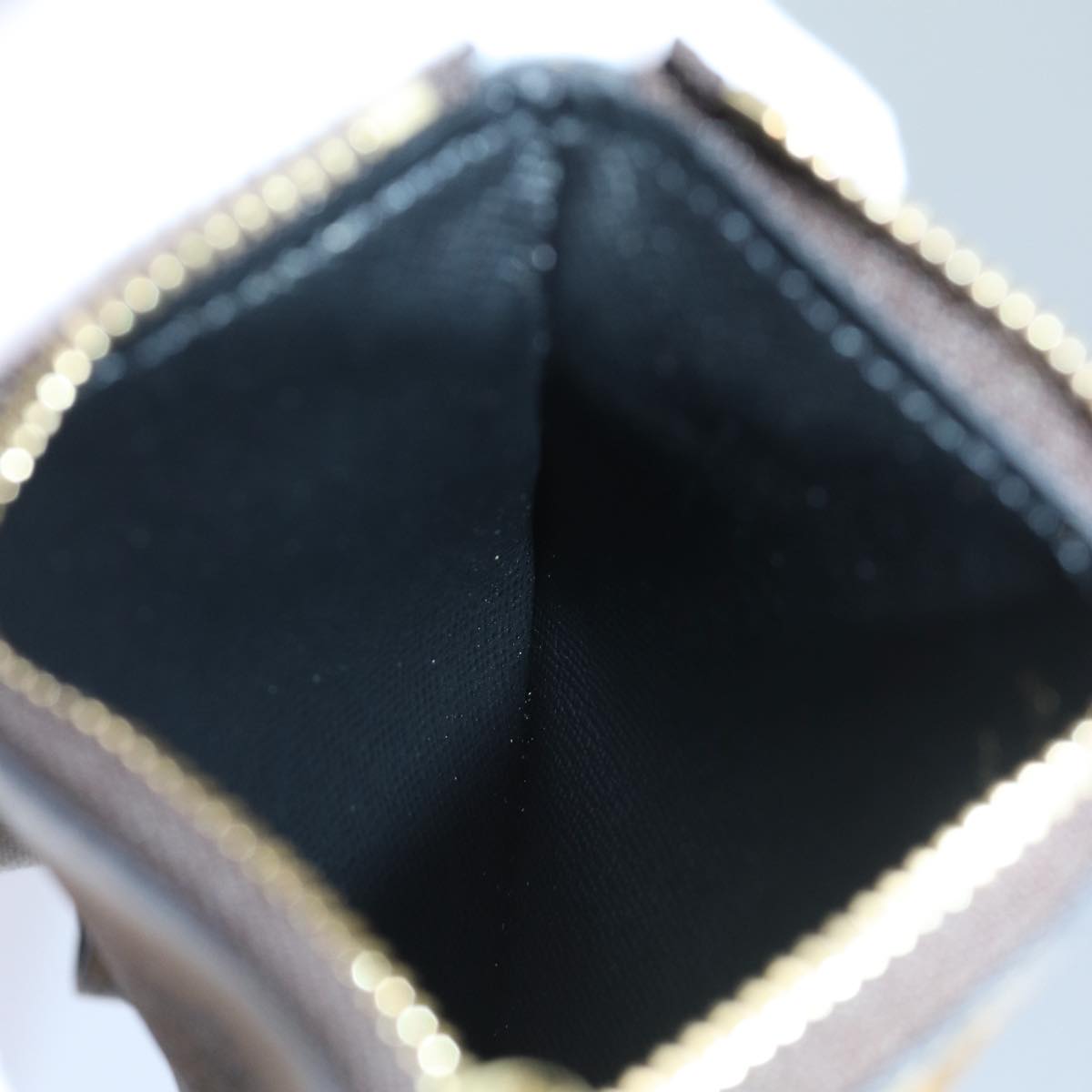 LOUIS VUITTON Monogram Reverse Pochette Trio Coin Purse M68756 LV 80664