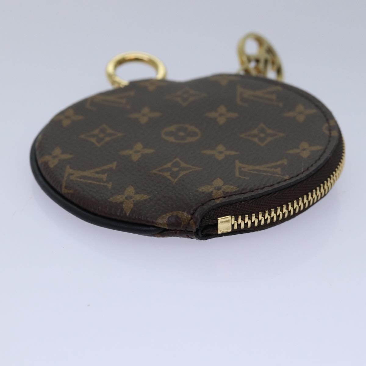 LOUIS VUITTON Monogram Reverse Pochette Trio Coin Purse M68756 LV 80664