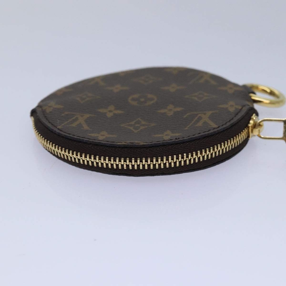 LOUIS VUITTON Monogram Reverse Pochette Trio Coin Purse M68756 LV 80664