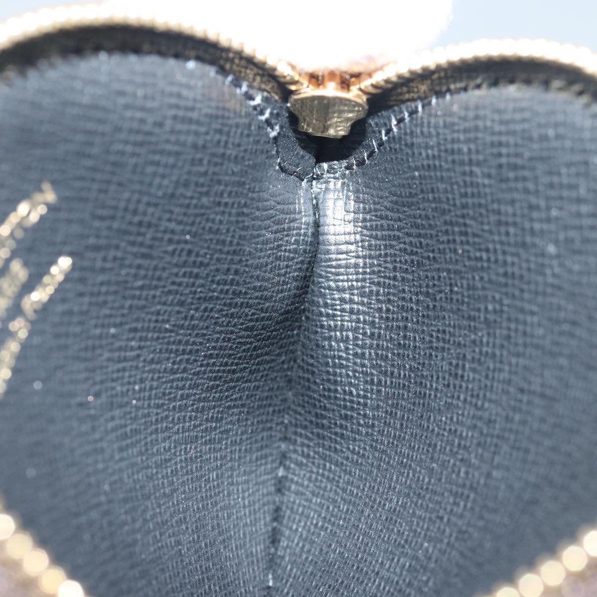 LOUIS VUITTON Monogram Reverse Pochette Trio Coin Purse M68756 LV 80664