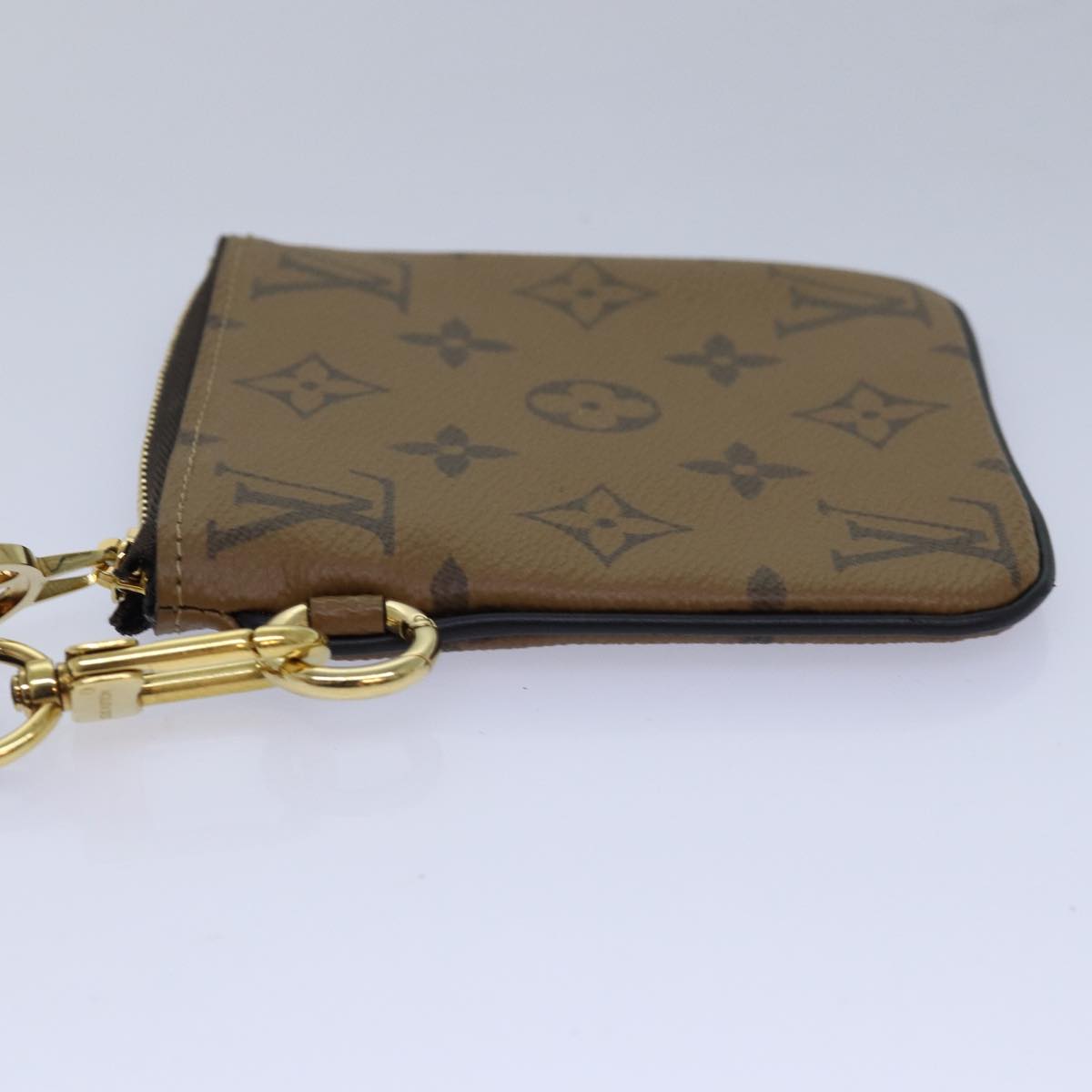 LOUIS VUITTON Monogram Reverse Pochette Trio Coin Purse M68756 LV 80664