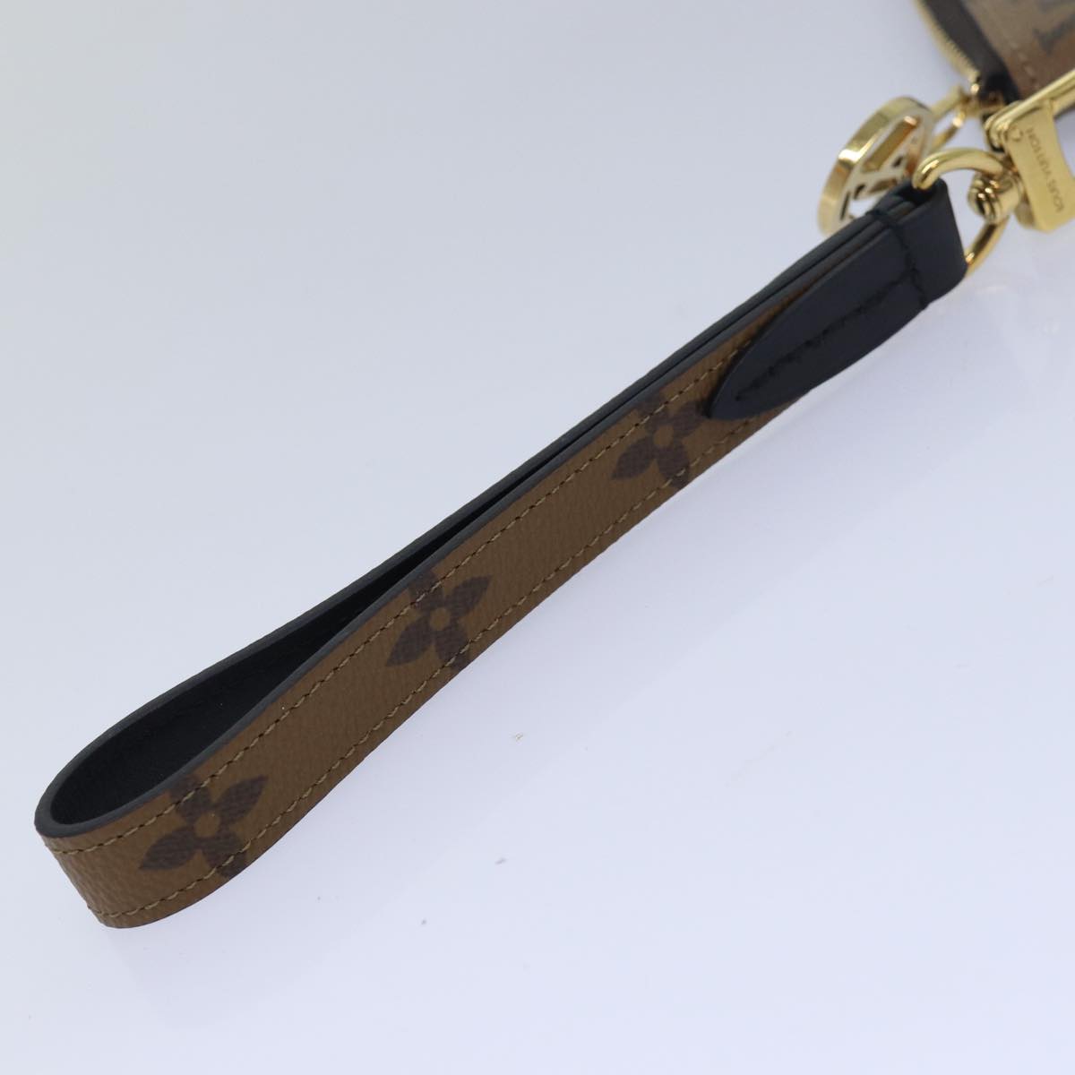 LOUIS VUITTON Monogram Reverse Pochette Trio Coin Purse M68756 LV 80664