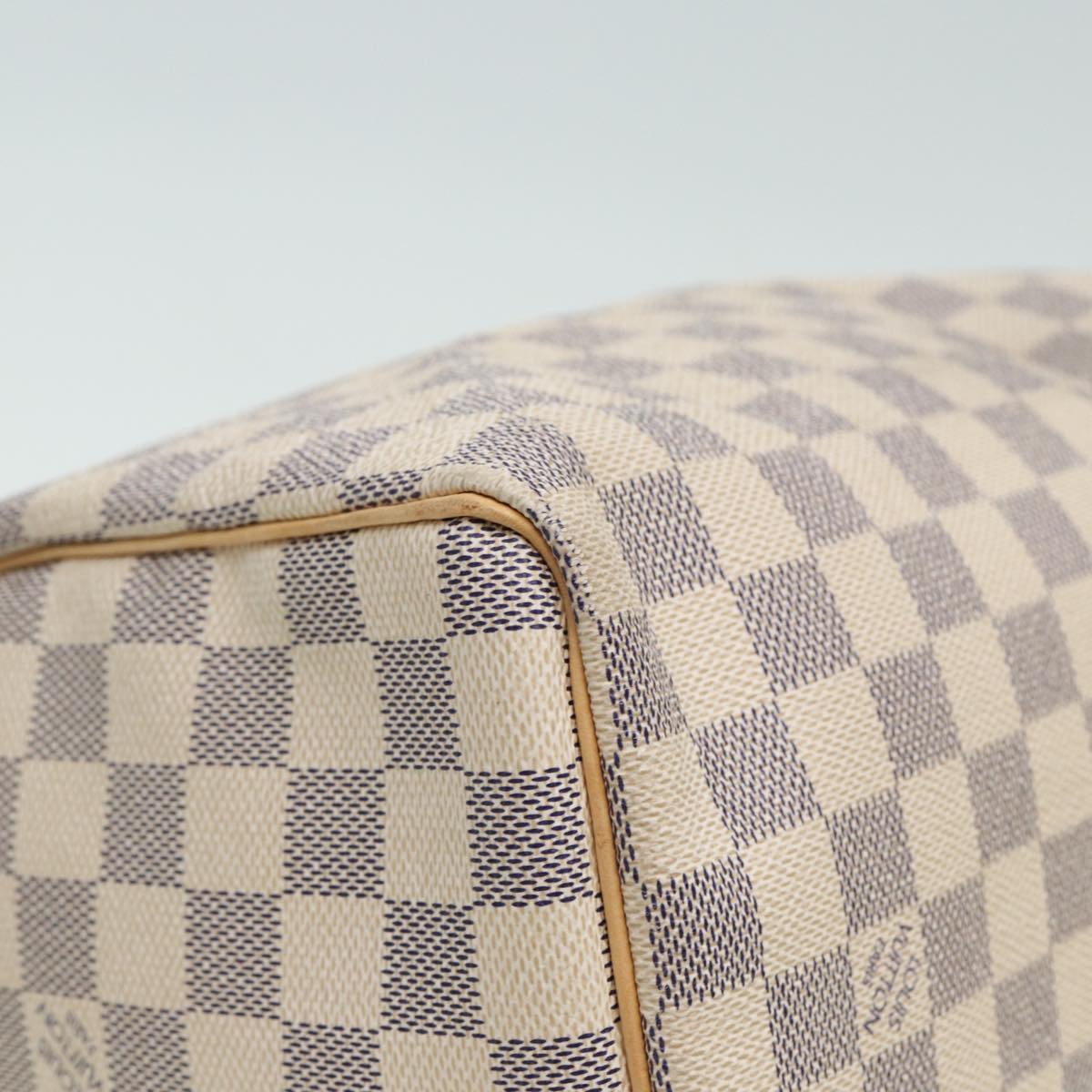 LOUIS VUITTON Damier Azur Speedy 25 Hand Bag N41534 LV 80701