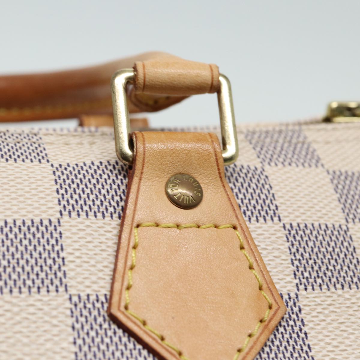 LOUIS VUITTON Damier Azur Speedy 25 Hand Bag N41534 LV 80701