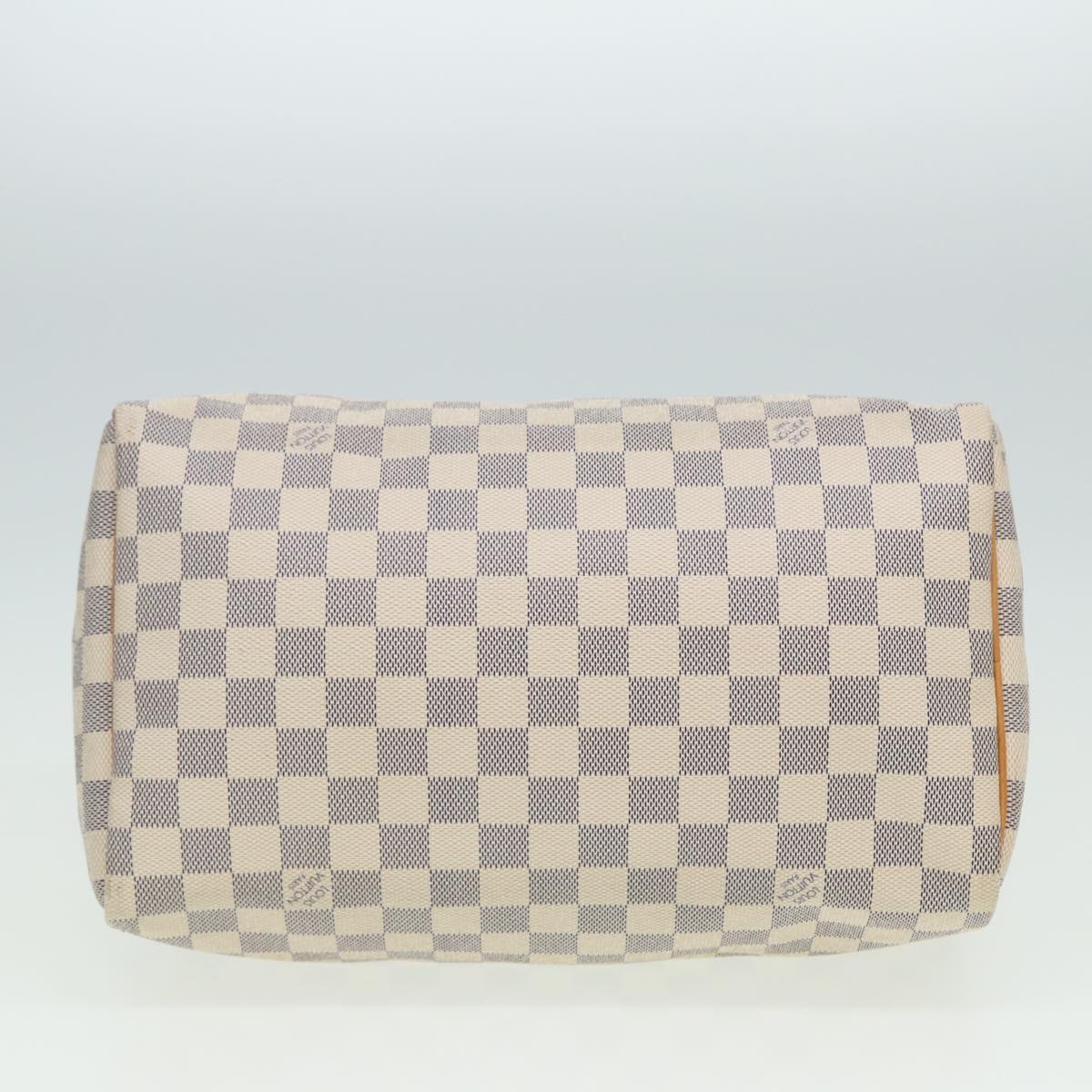 LOUIS VUITTON Damier Azur Speedy 30 Hand Bag N41533 LV 80702