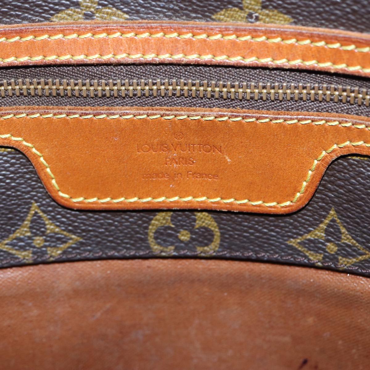 LOUIS VUITTON Monogram Sac Shopping Tote Bag M51108 LV 80706