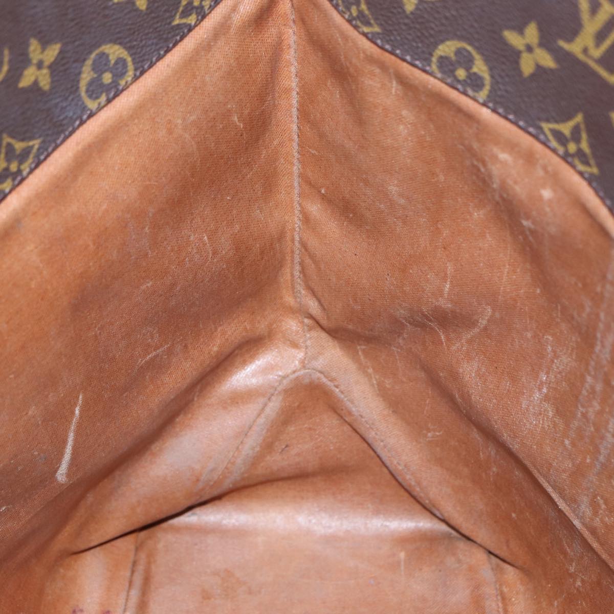 LOUIS VUITTON Monogram Sac Shopping Tote Bag M51108 LV 80706