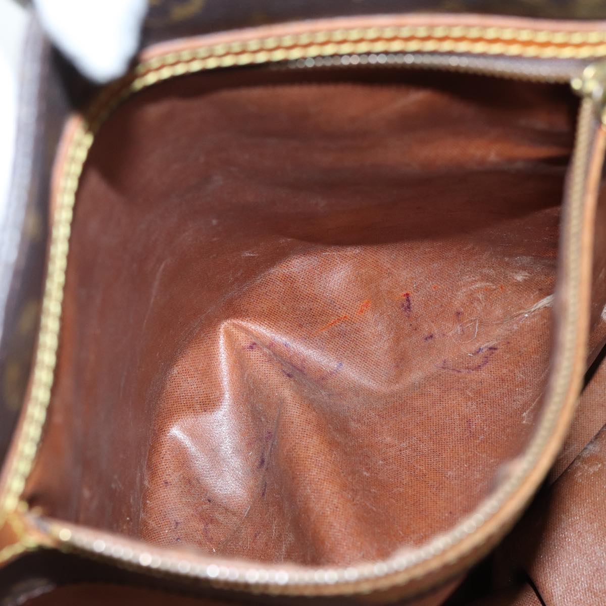 LOUIS VUITTON Monogram Sac Shopping Tote Bag M51108 LV 80706