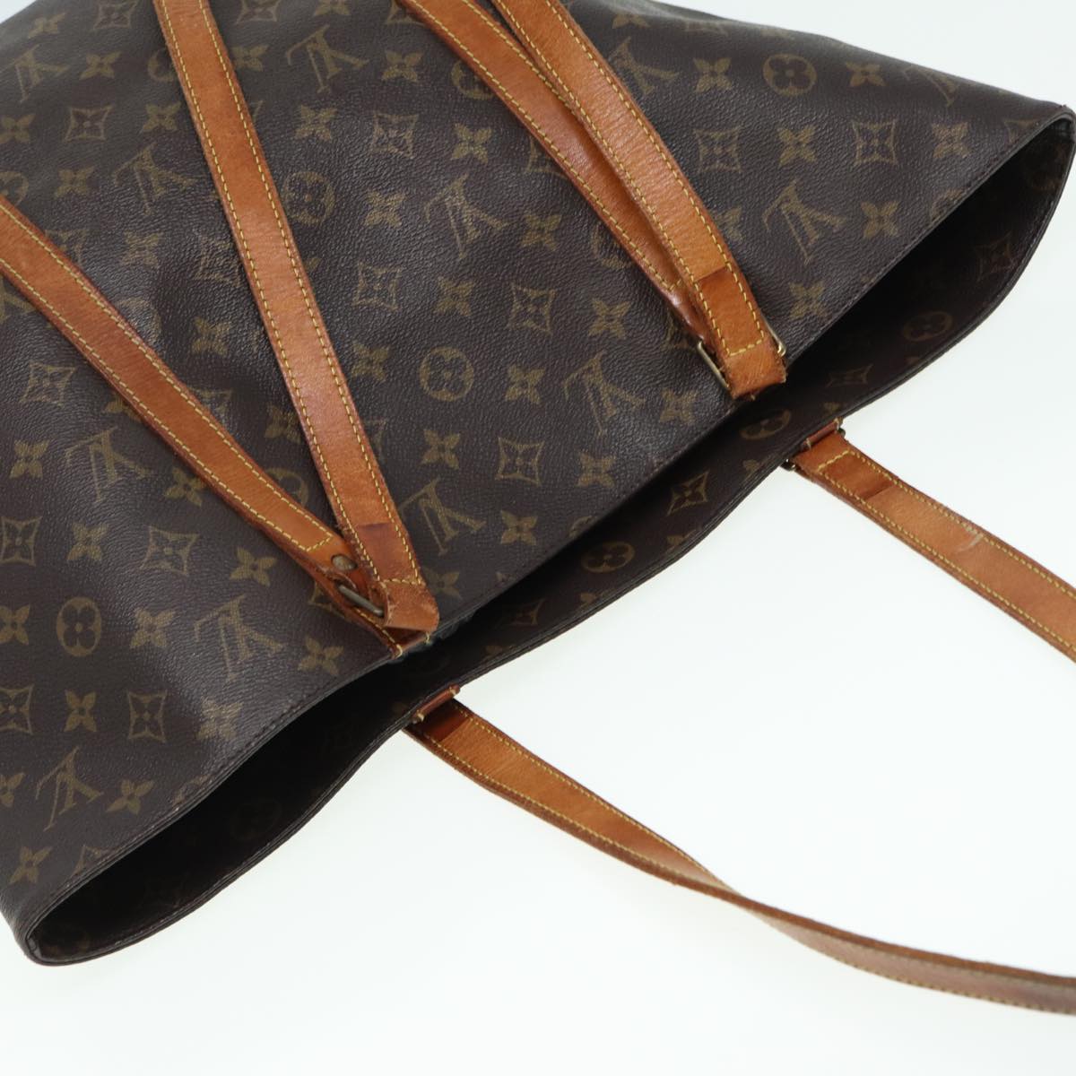 LOUIS VUITTON Monogram Sac Shopping Tote Bag M51108 LV 80706