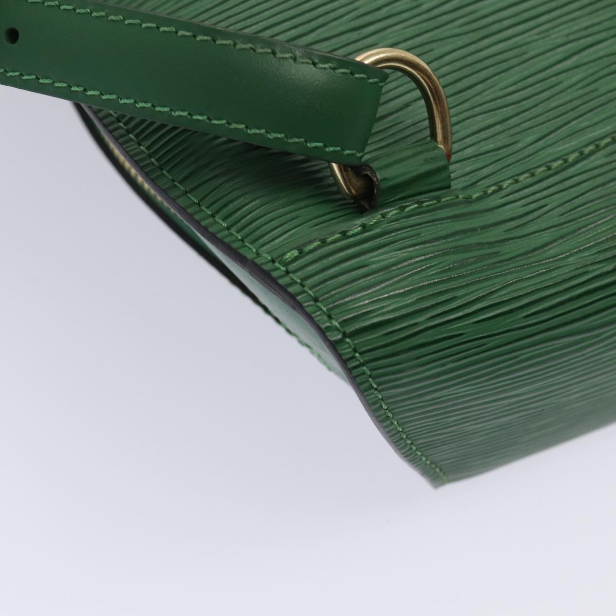 LOUIS VUITTON Epi Mabillon Backpack Green M52234 LV 80707