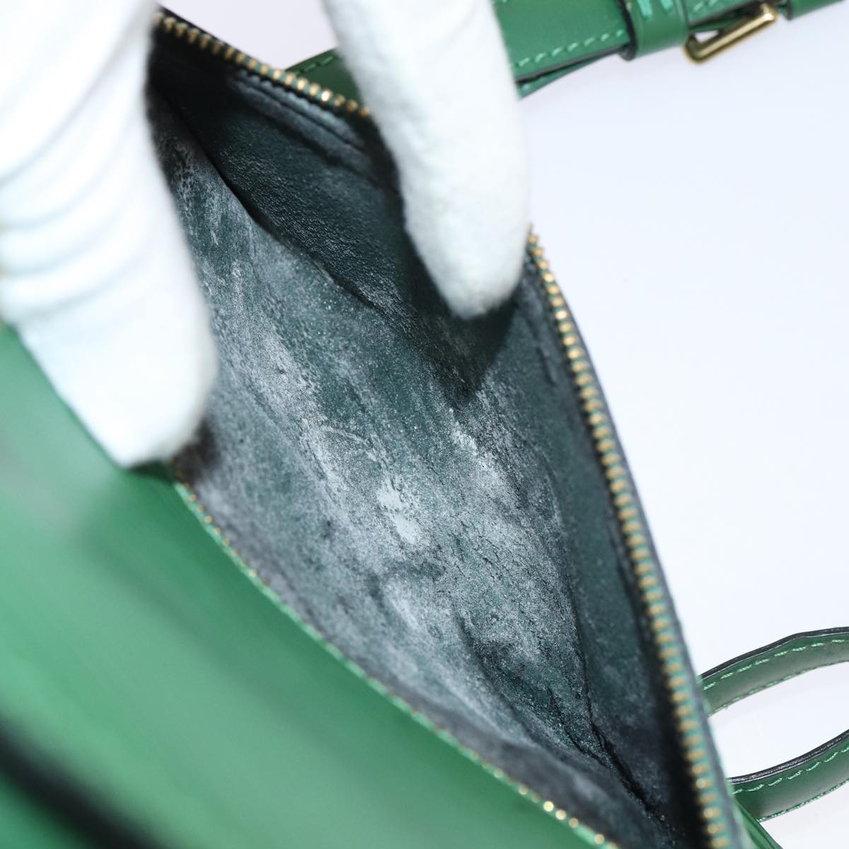 LOUIS VUITTON Epi Mabillon Backpack Green M52234 LV 80707