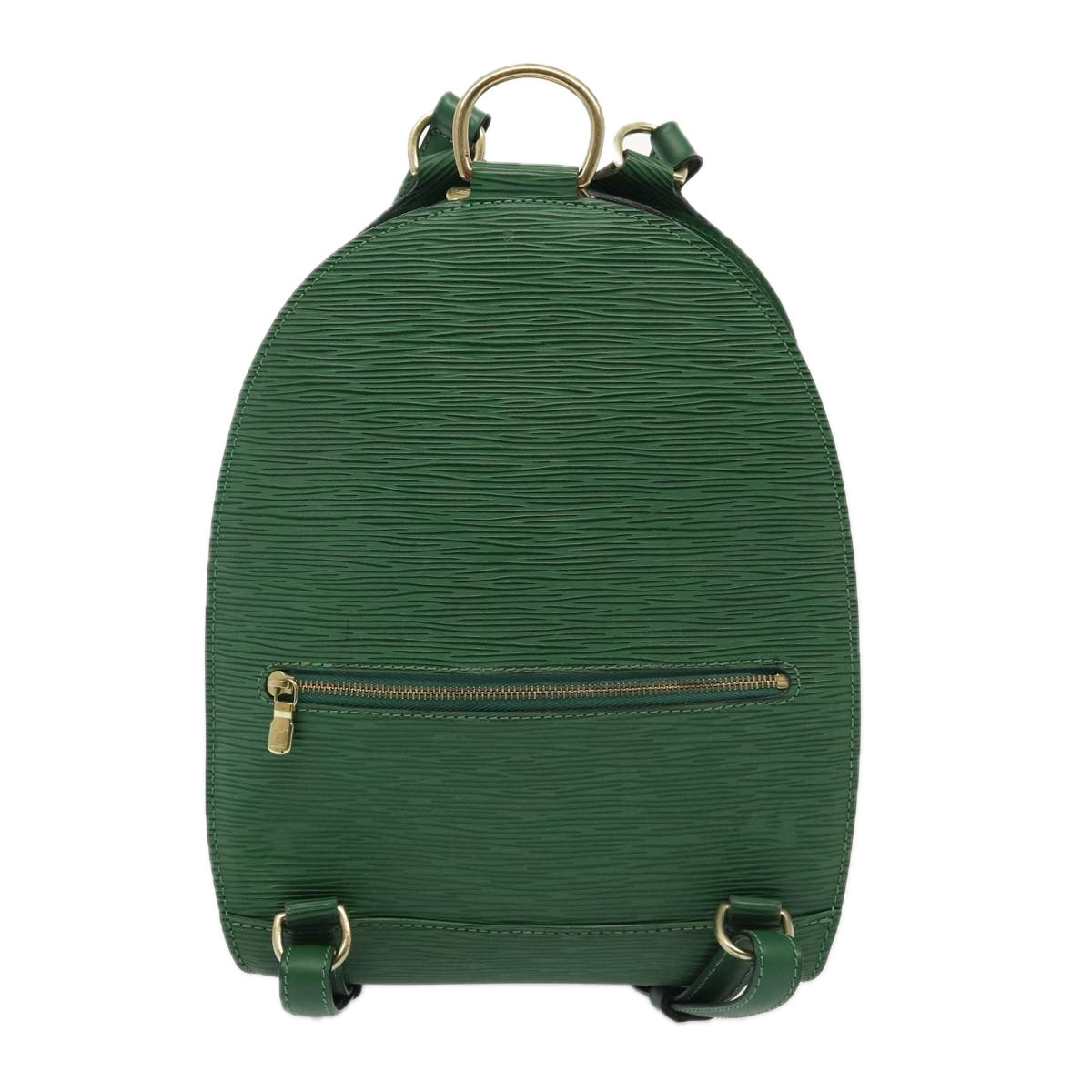 LOUIS VUITTON Epi Mabillon Backpack Green M52234 LV 80707