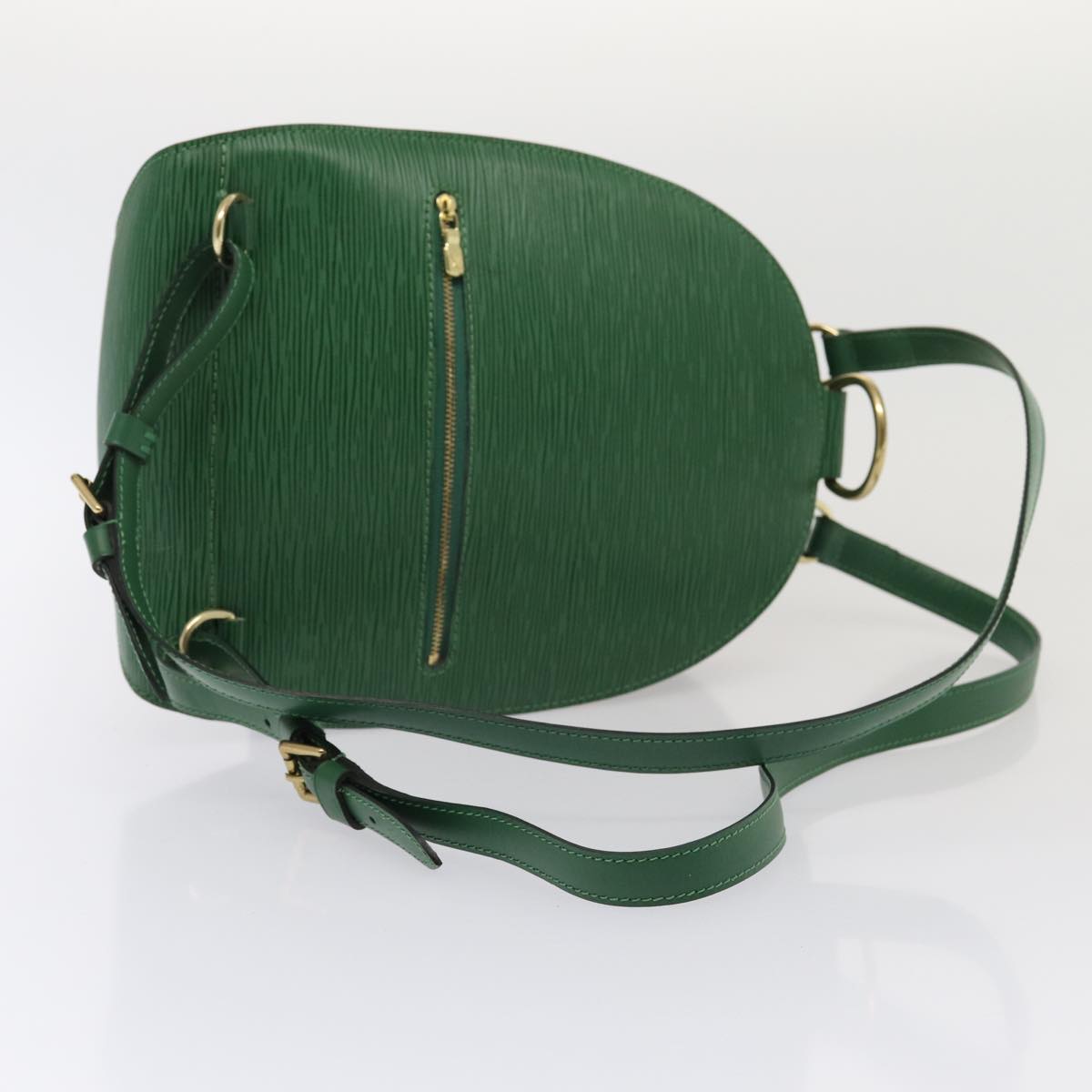 LOUIS VUITTON Epi Mabillon Backpack Green M52234 LV 80707