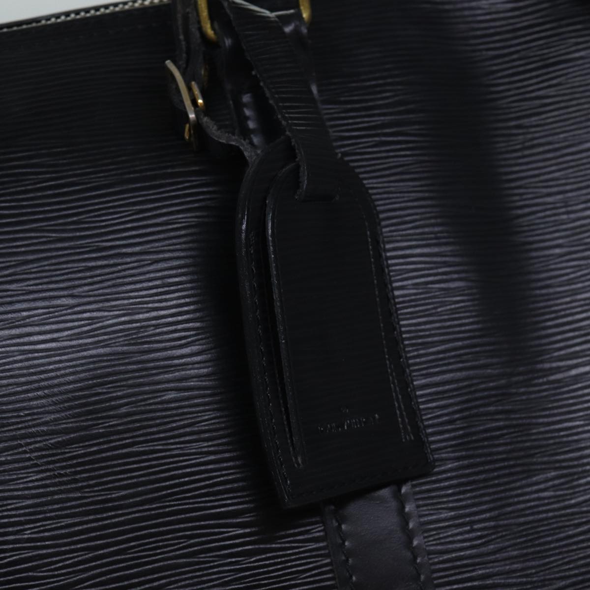 LOUIS VUITTON Epi Keepall 45 Boston Bag Noir Black M59062 LV 80799
