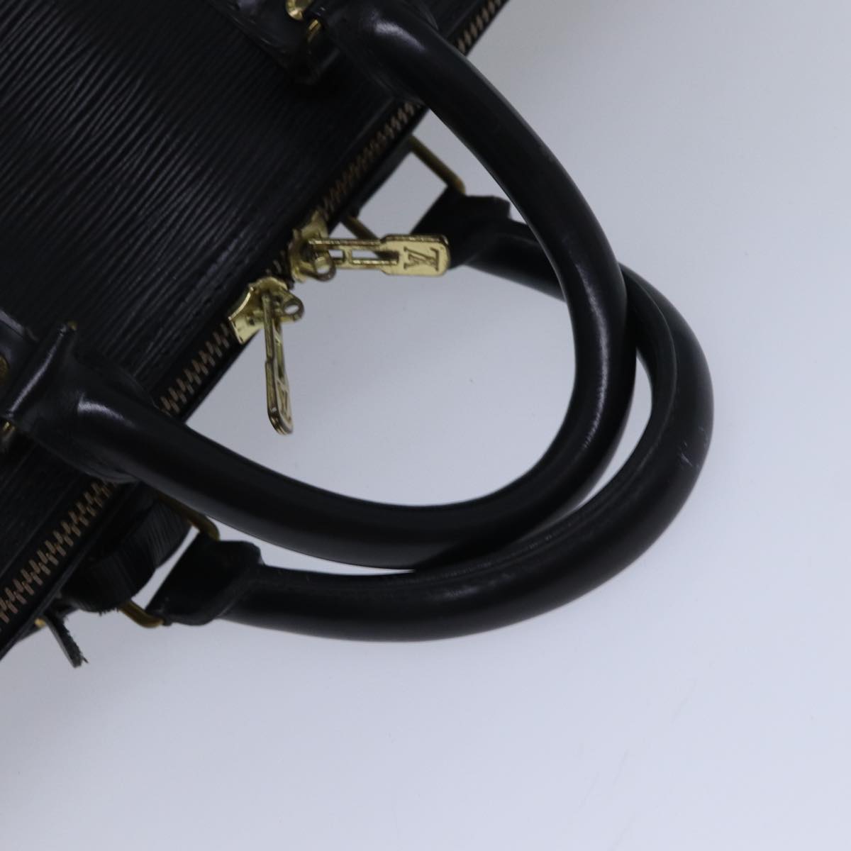LOUIS VUITTON Epi Keepall 45 Boston Bag Noir Black M59062 LV 80799
