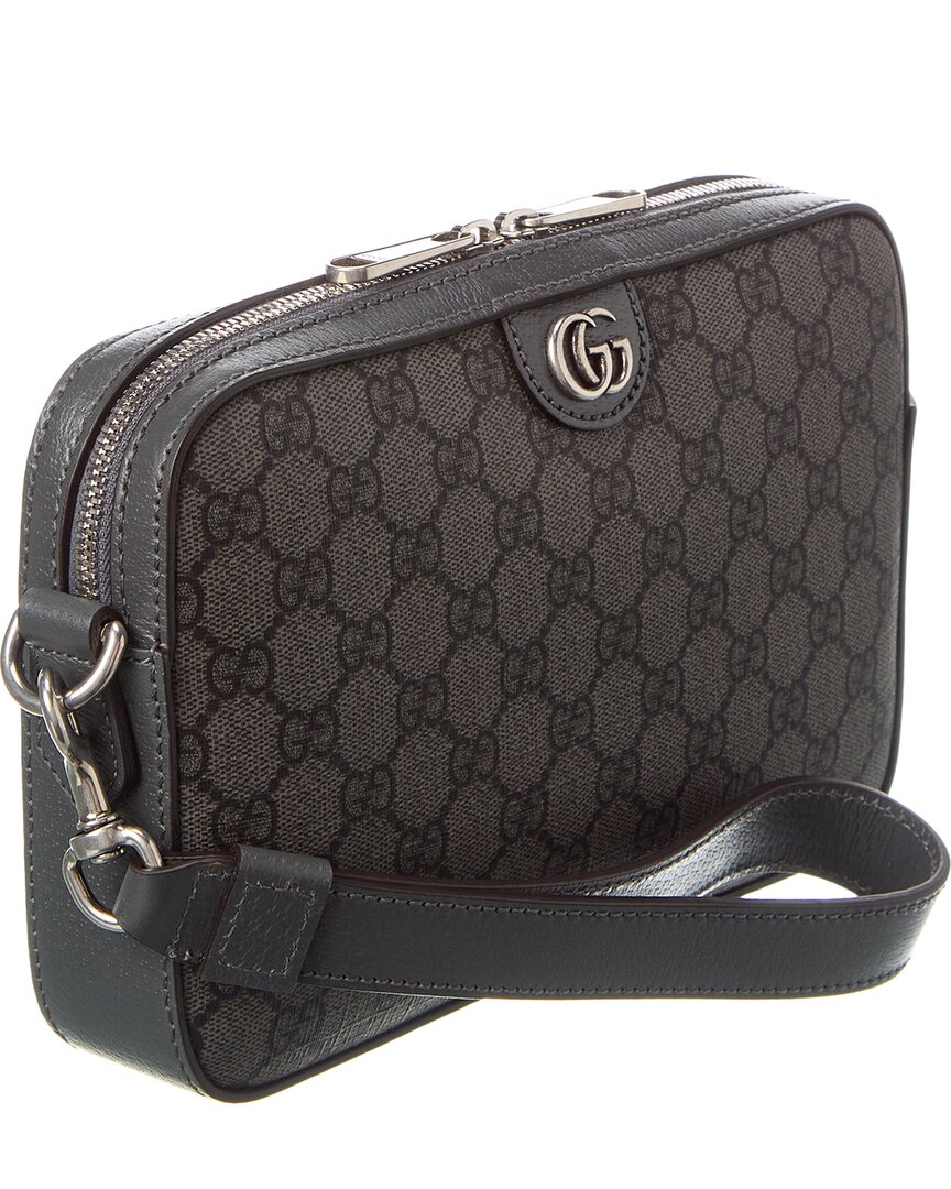 Luxury Gucci Trending 2025 Ophidia GG Supreme Canvas & Leather Shoulder Bag