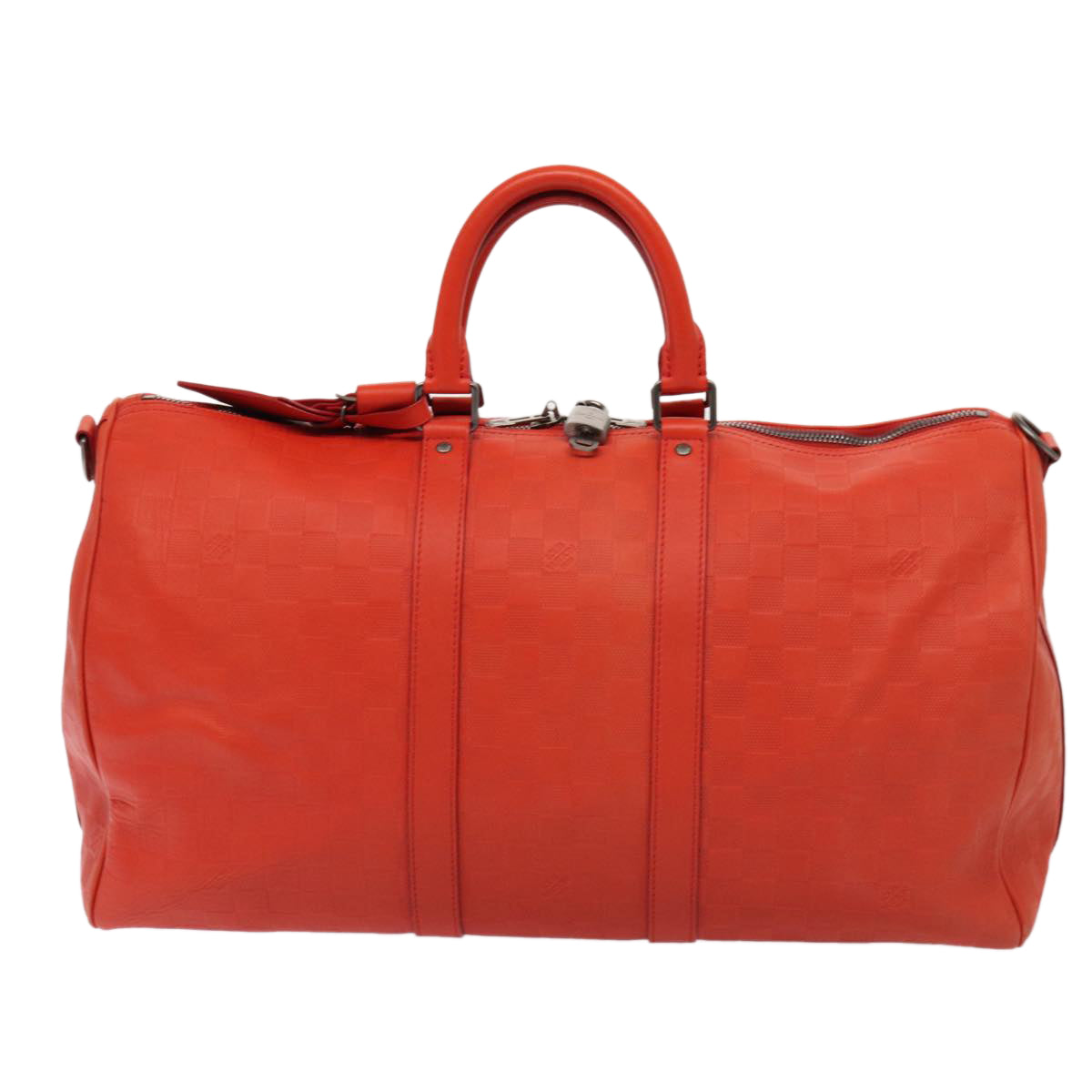 LOUIS VUITTON Damier Infini  Keepall Bandouliere 45 Bag Fusion N41142 81041