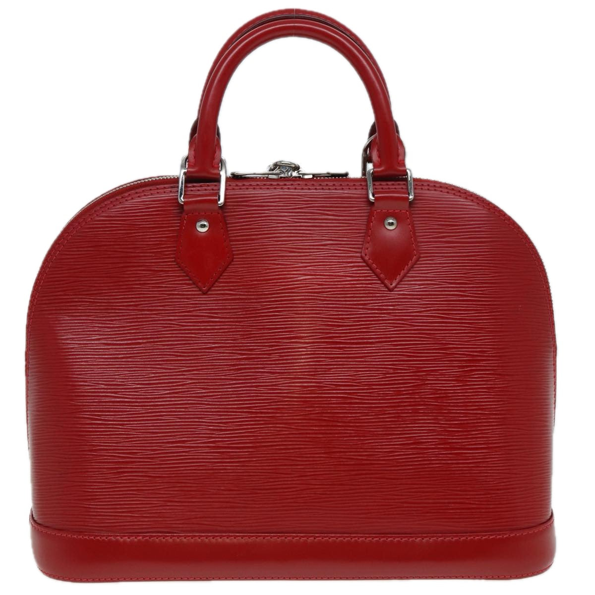 LOUIS VUITTON Epi Alma PM Hand Bag Red Car Mine M4058E LV 81057