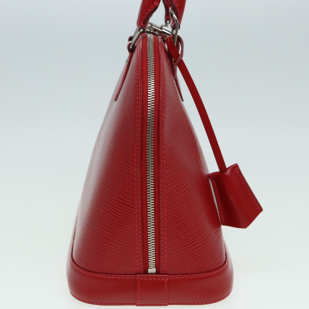 LOUIS VUITTON Epi Alma PM Hand Bag Red Car Mine M4058E LV 81057