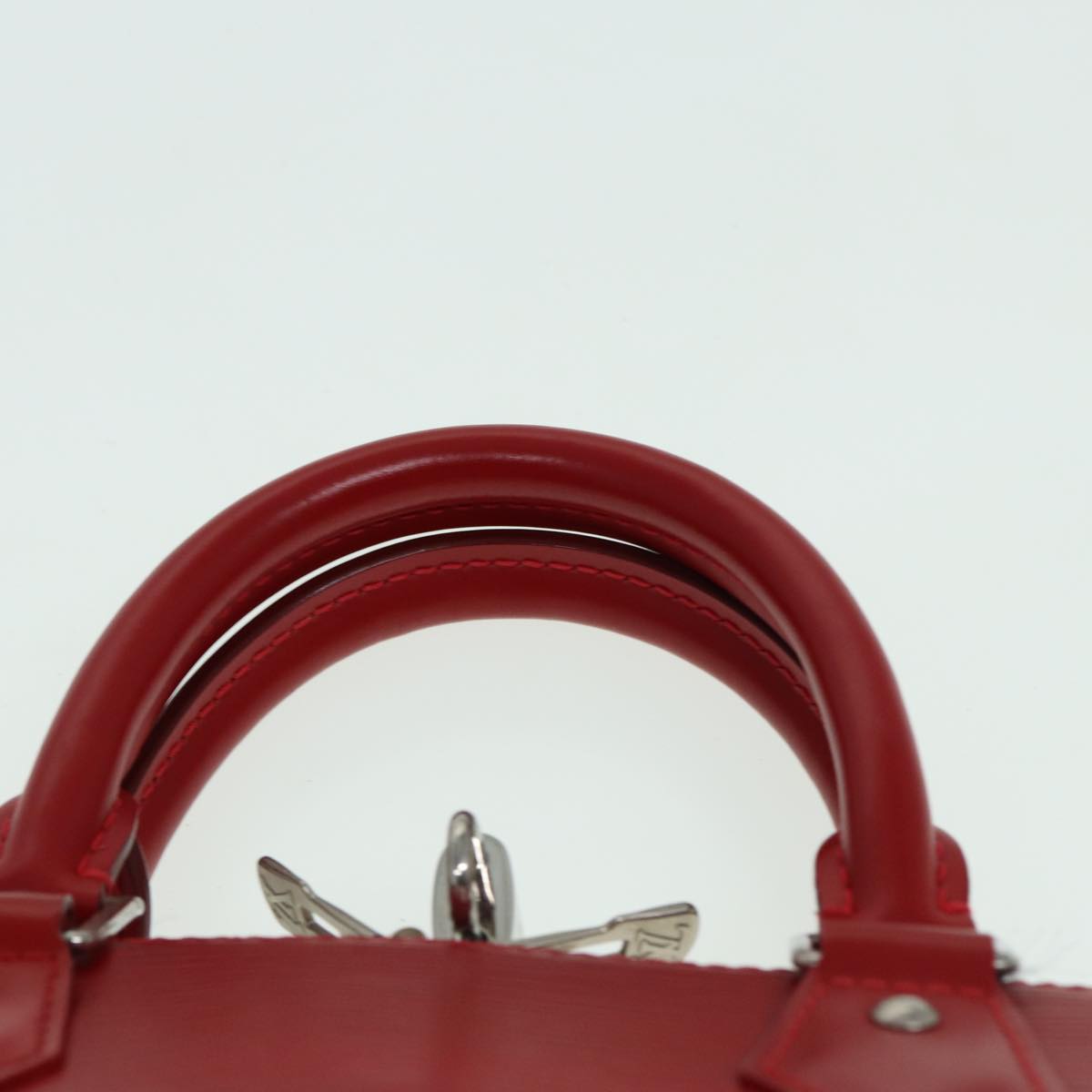 LOUIS VUITTON Epi Alma PM Hand Bag Red Car Mine M4058E LV 81057