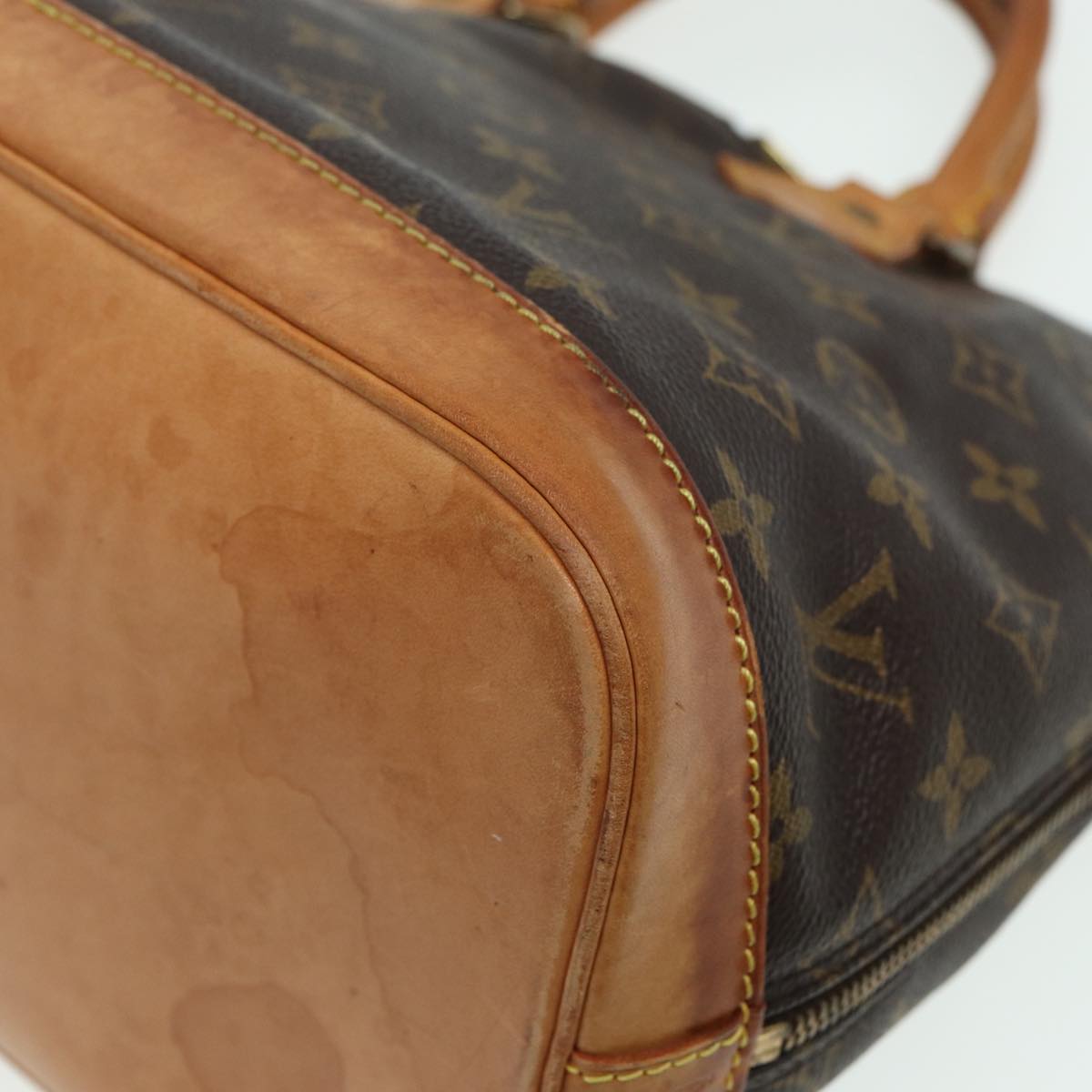 LOUIS VUITTON Monogram Alma Hand Bag M51130 LV 81058