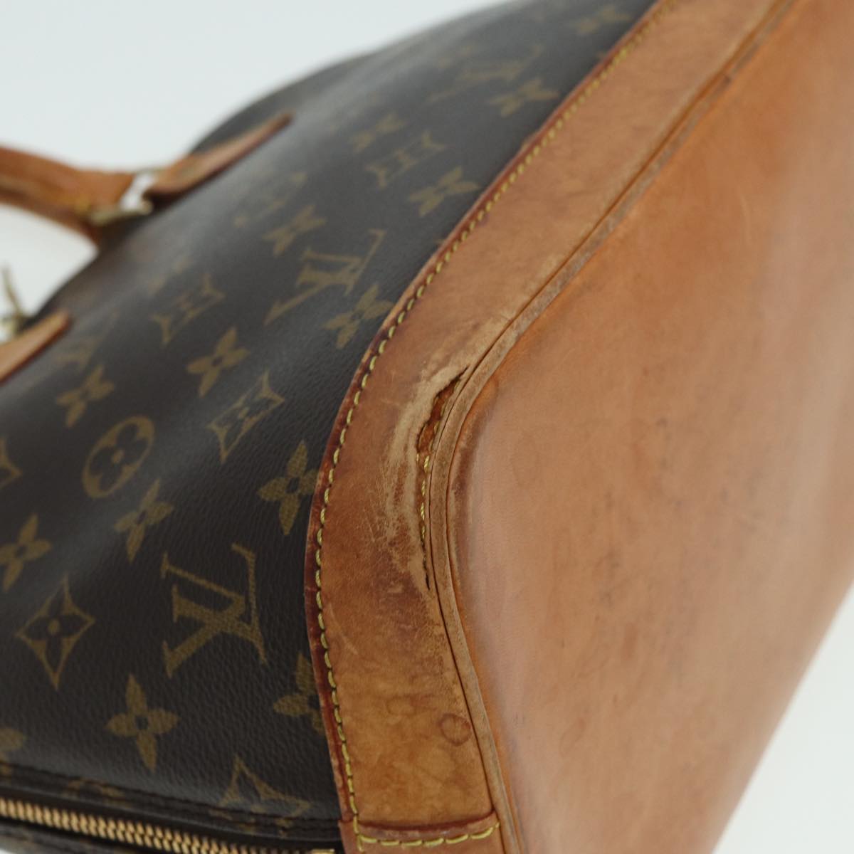 LOUIS VUITTON Monogram Alma Hand Bag M51130 LV 81059