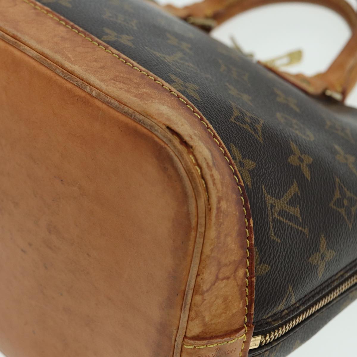 LOUIS VUITTON Monogram Alma Hand Bag M51130 LV 81059