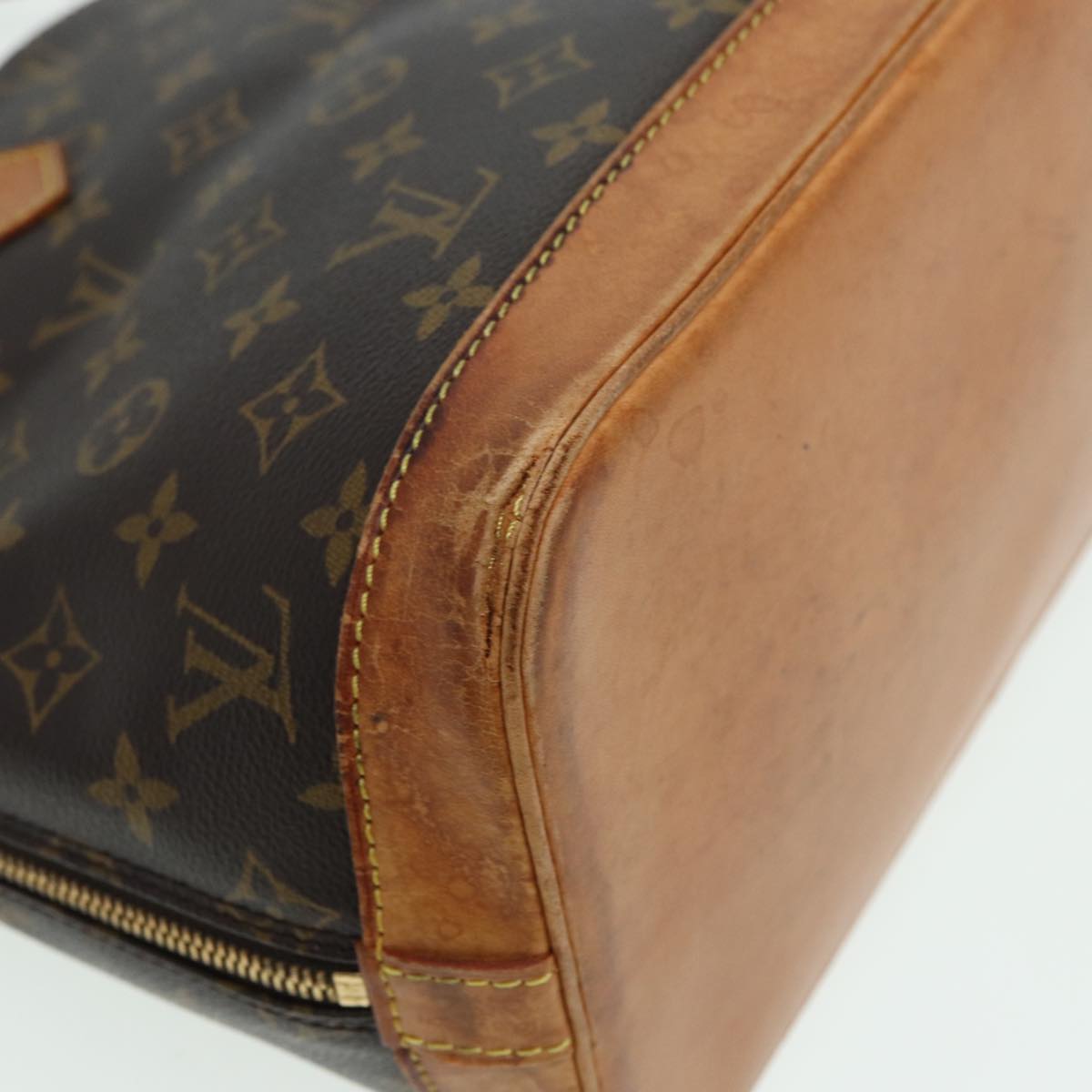 LOUIS VUITTON Monogram Alma Hand Bag M51130 LV 81059