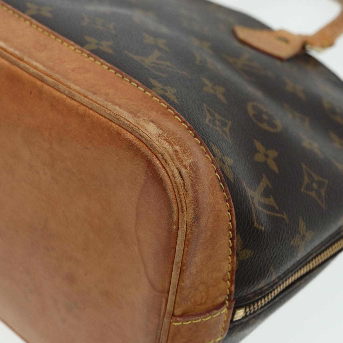 LOUIS VUITTON Monogram Alma Hand Bag M51130 LV 81059