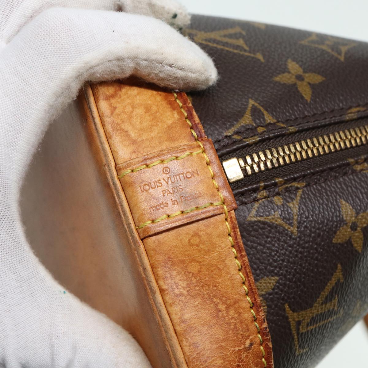 LOUIS VUITTON Monogram Alma Hand Bag M51130 LV 81059
