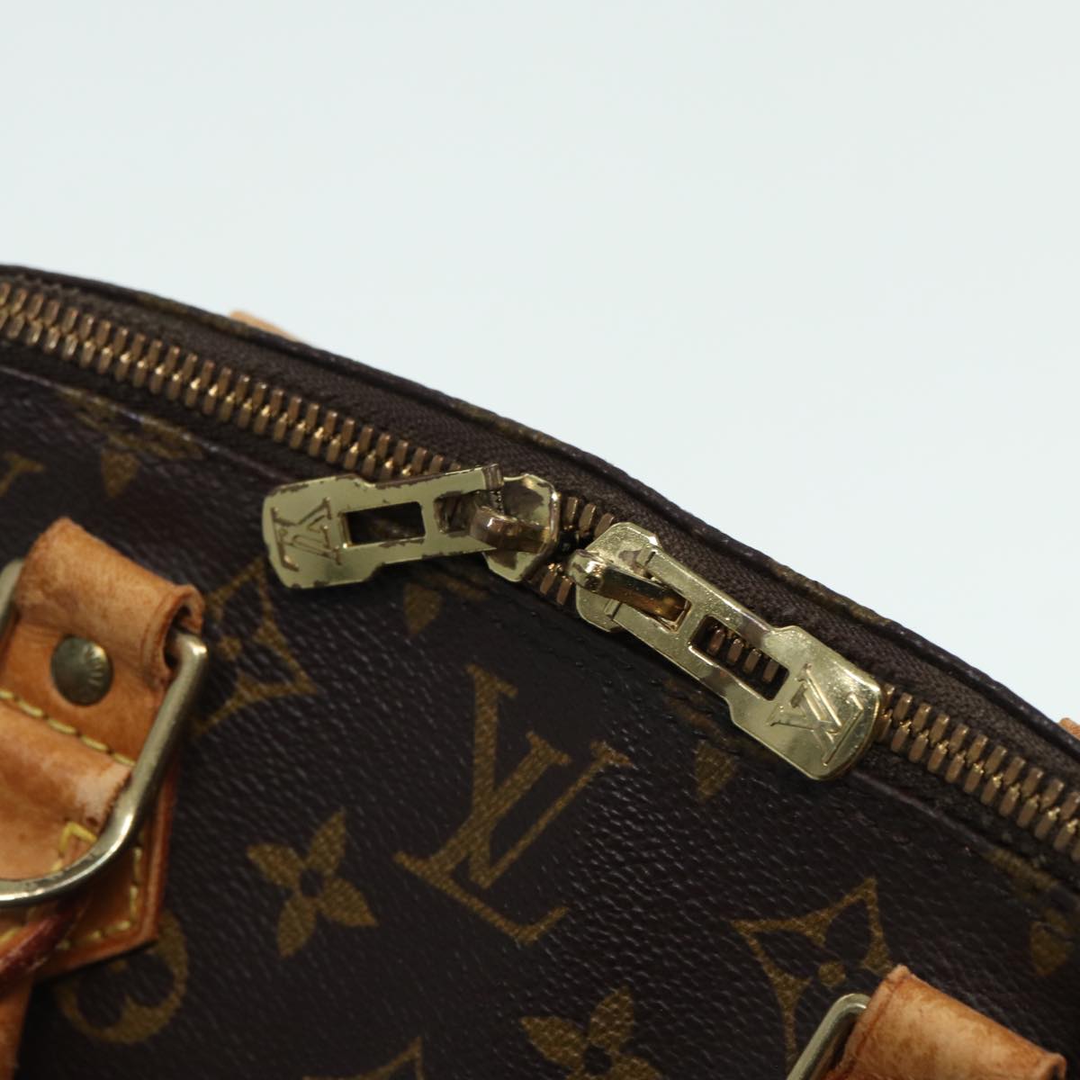 LOUIS VUITTON Monogram Alma Hand Bag M51130 LV 81059