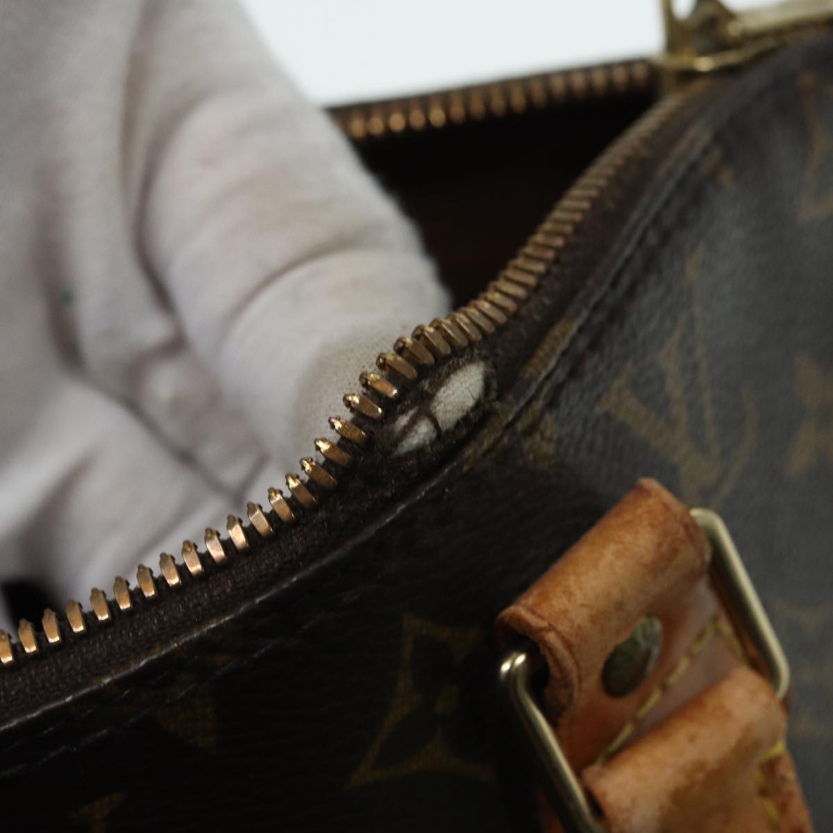 LOUIS VUITTON Monogram Alma Hand Bag M51130 LV 81059
