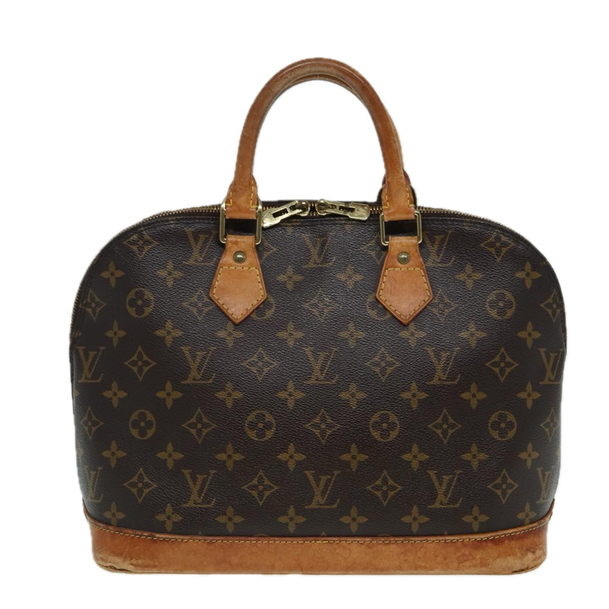 LOUIS VUITTON Monogram Alma Hand Bag M51130 LV 81059