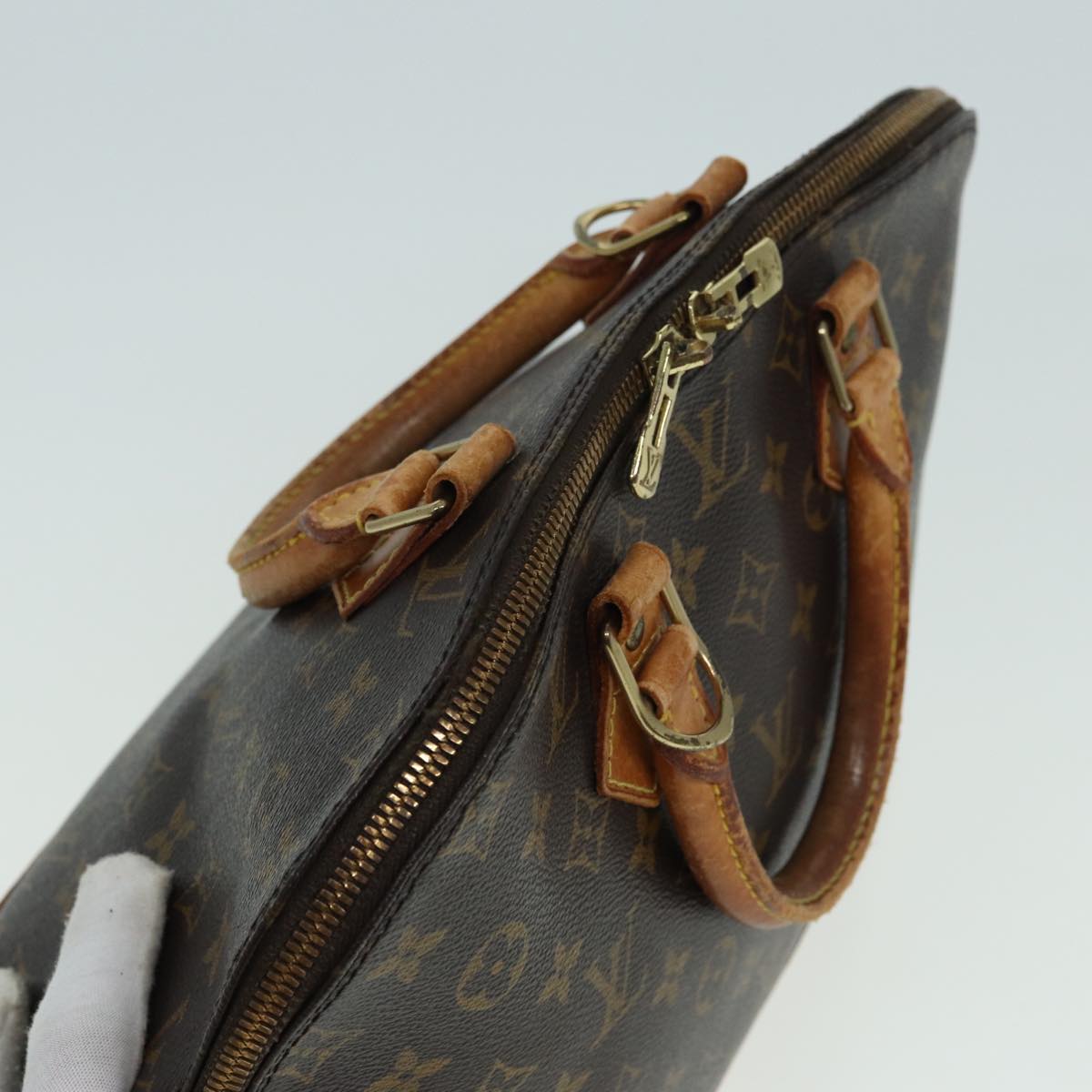 LOUIS VUITTON Monogram Alma Hand Bag M51130 LV 81059