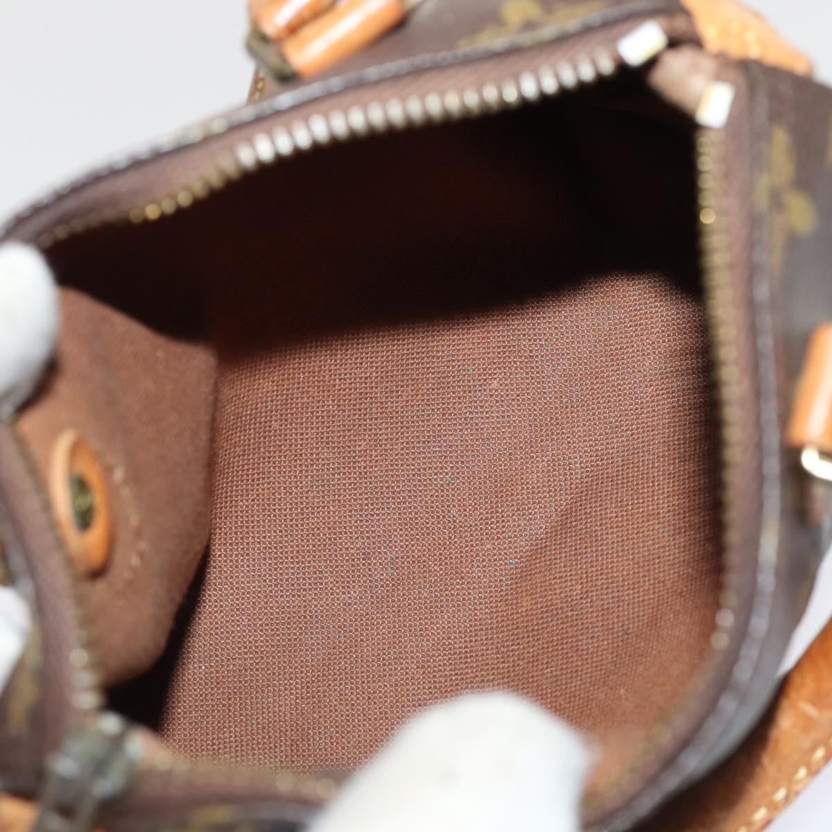 LOUIS VUITTON Monogram Mini Speedy Hand Bag M41534 LV 81062