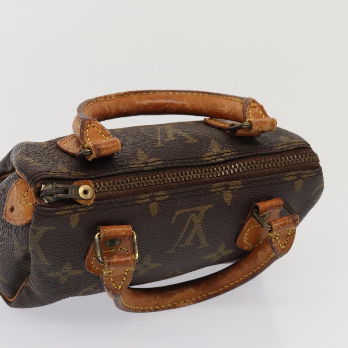 LOUIS VUITTON Monogram Mini Speedy Hand Bag M41534 LV 81062