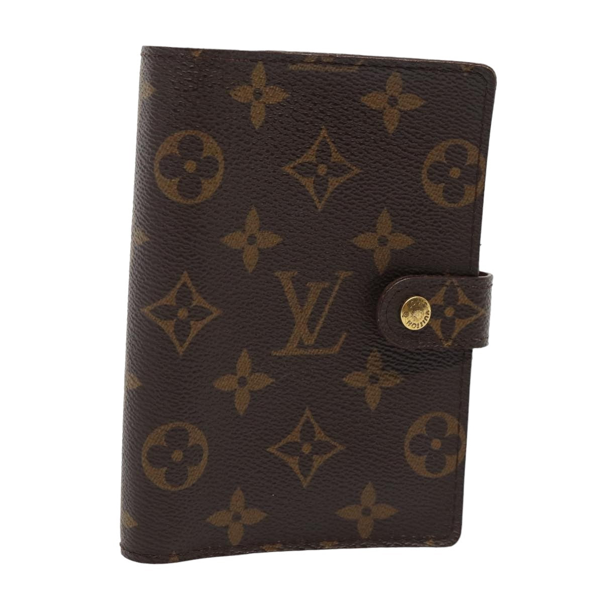 LOUIS VUITTON Monogram Agenda PM Day Planner Cover R20005 LV 81067