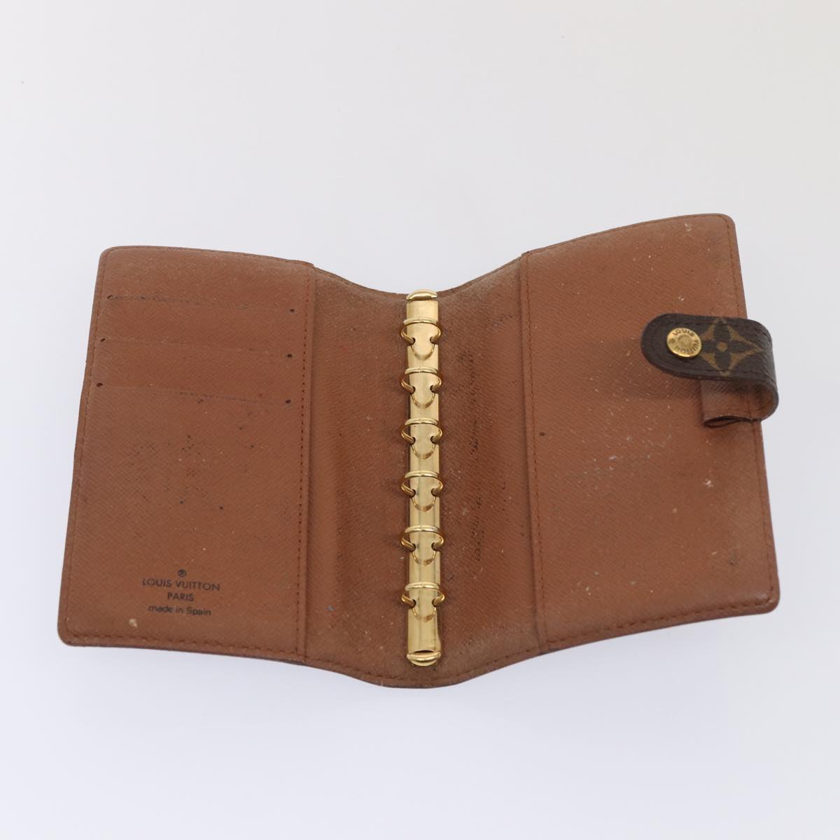 LOUIS VUITTON Monogram Agenda PM Day Planner Cover R20005 LV 81067