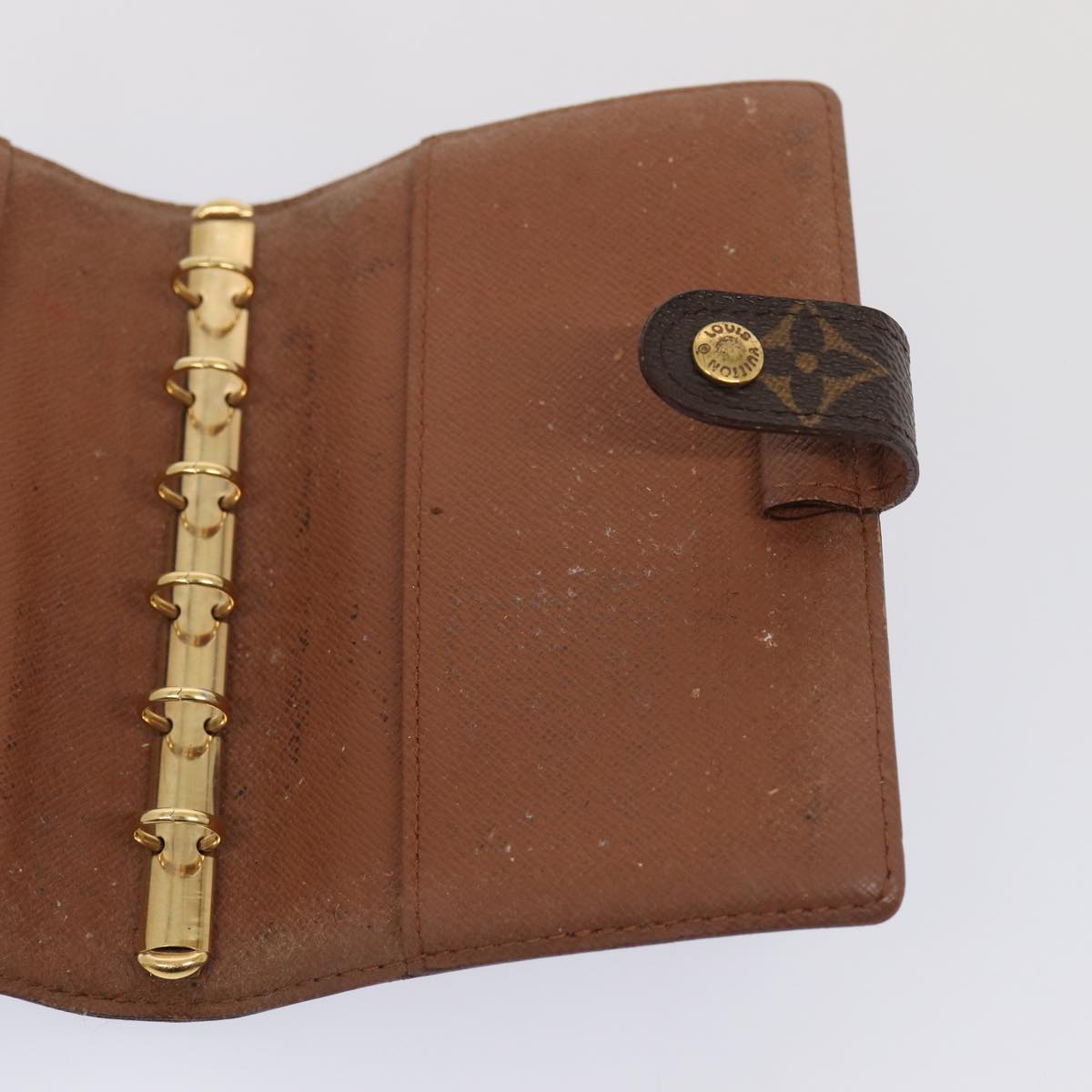 LOUIS VUITTON Monogram Agenda PM Day Planner Cover R20005 LV 81067