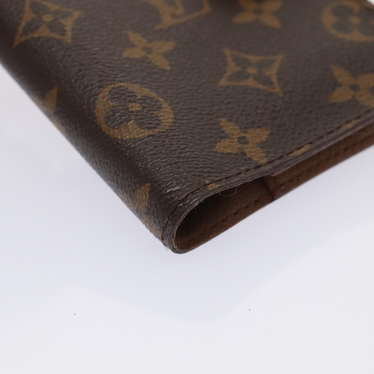 LOUIS VUITTON Monogram Agenda PM Day Planner Cover R20005 LV 81067