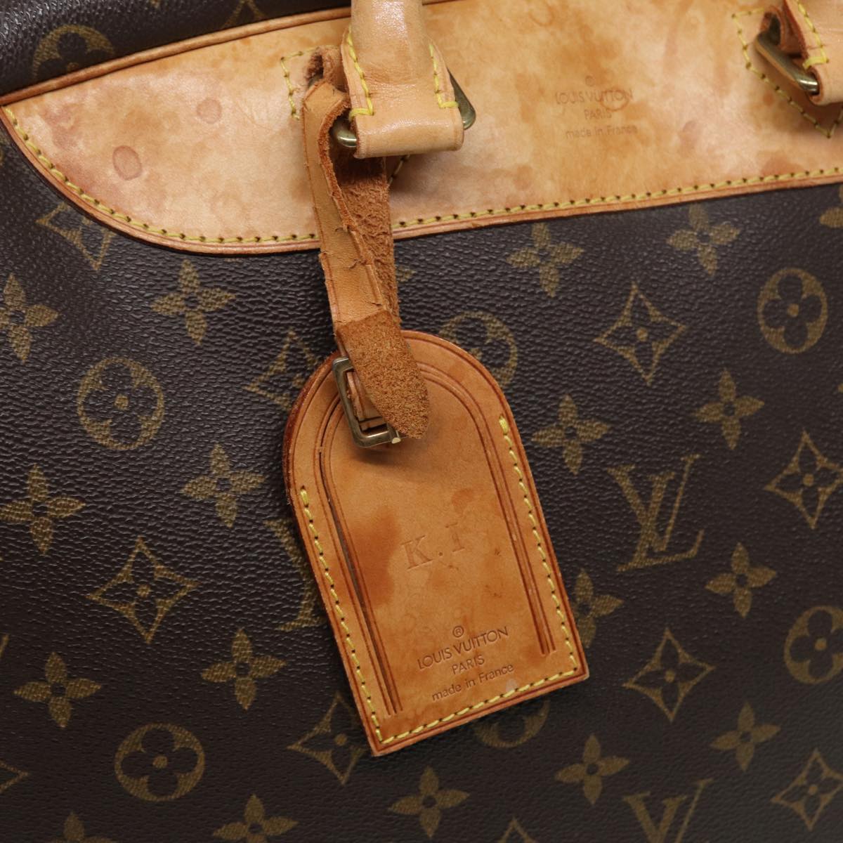 LOUIS VUITTON Monogram Evasion Boston Bag M41443 LV 81078